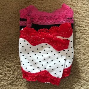 2 lace cheekster panties